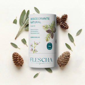 Desodorante Natural - Cedro e Sálvia