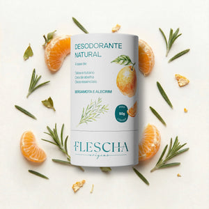 Desodorante Natural - Bergamota e Alecrim