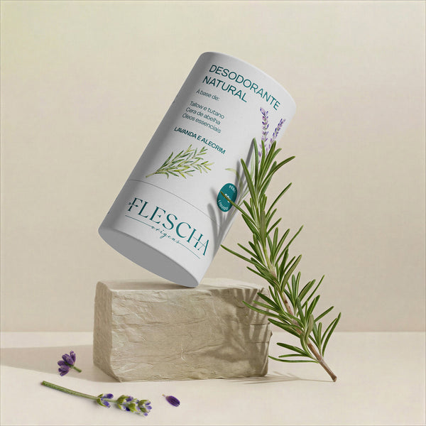 Desodorante Natural - Lavanda e Alecrim